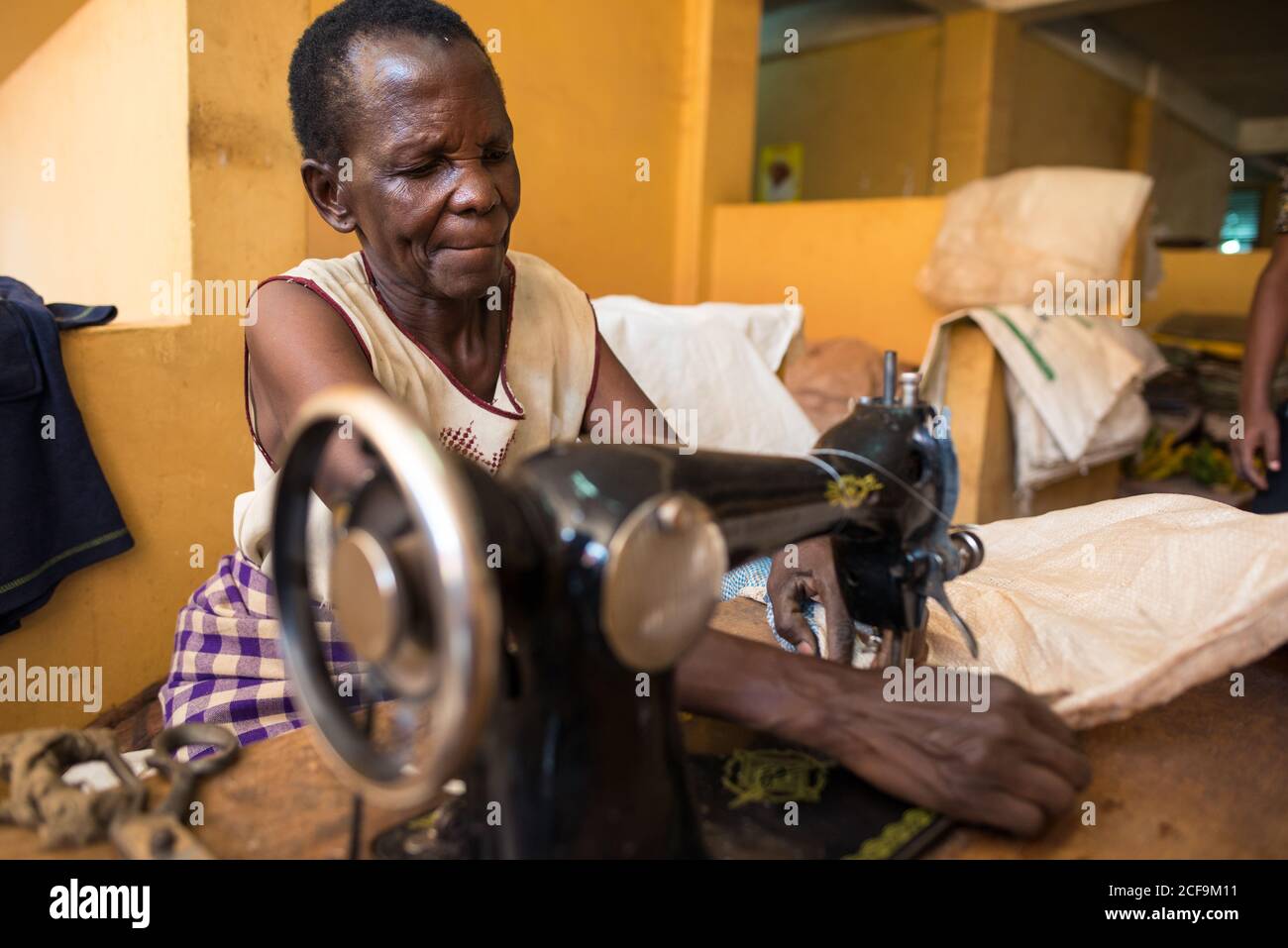 Jinja, Uganda September, 30concentrated African American elderly