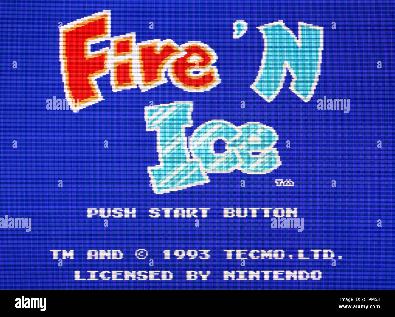 Fire N Ice Nintendo Entertainment System NES Videogame Editorial