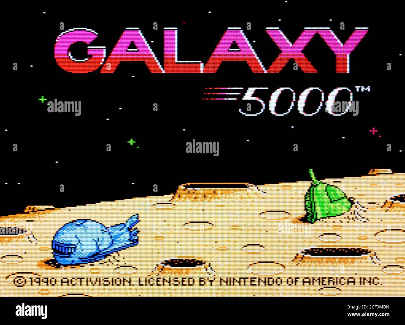 Galaxy 5000 Nintendo Entertainment System NES Videogame