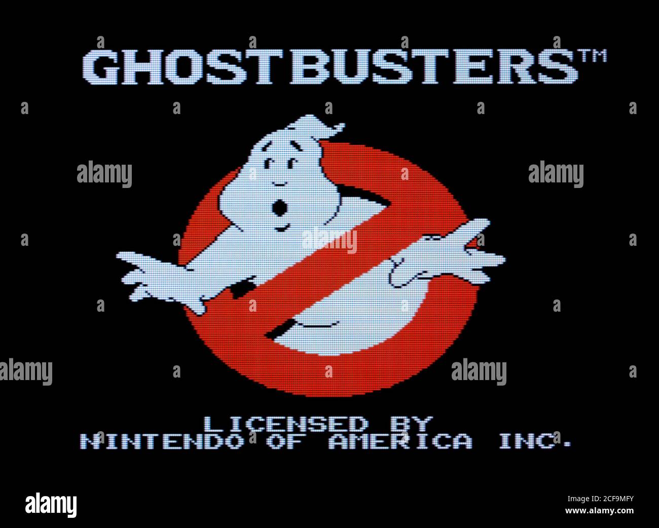 Ghostbusters Nintendo Entertainment System NES Videogame