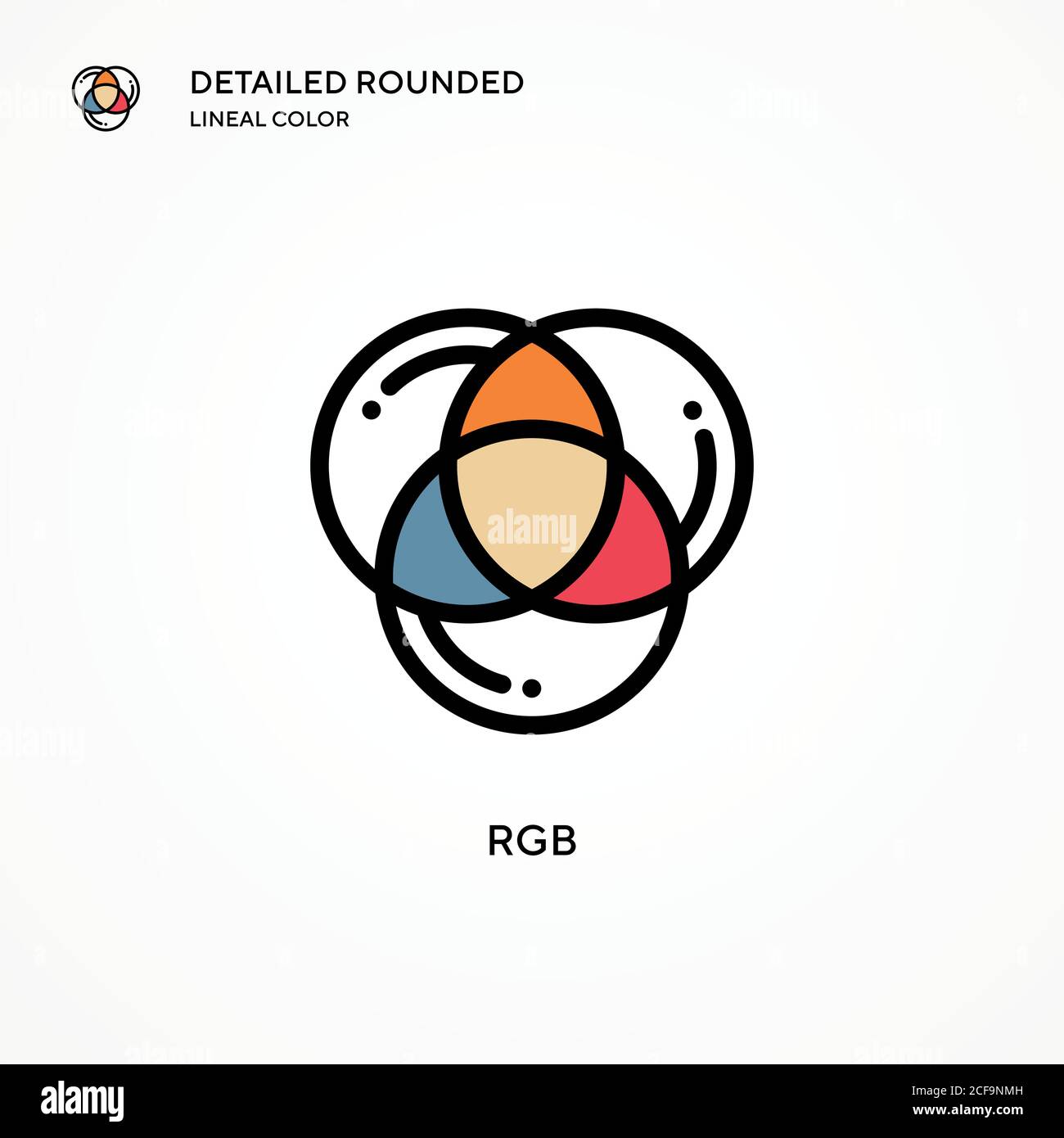 Rgb vector icon. Modern vector illustration concepts. Easy to edit and ...