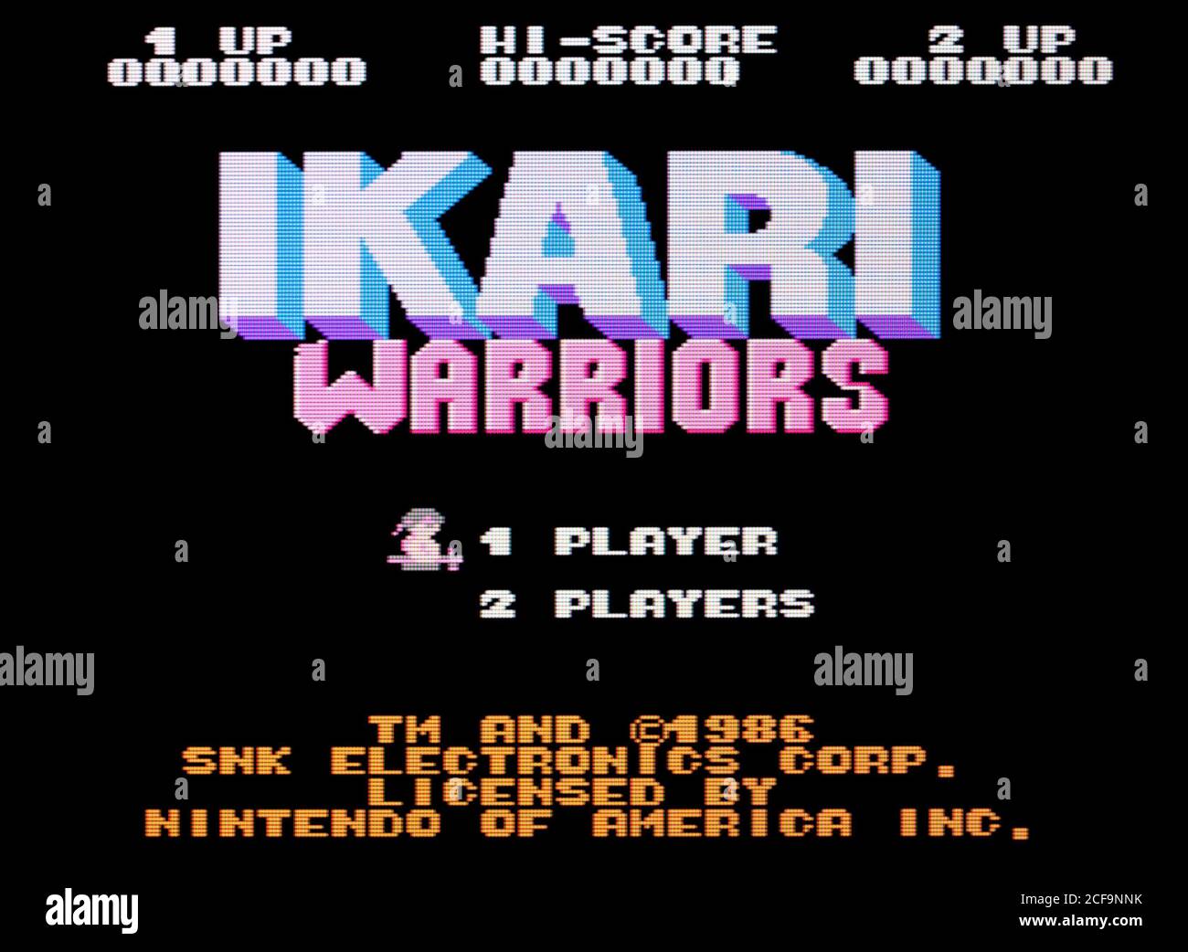 Ikari Warriors Nintendo Entertainment System NES Videogame
