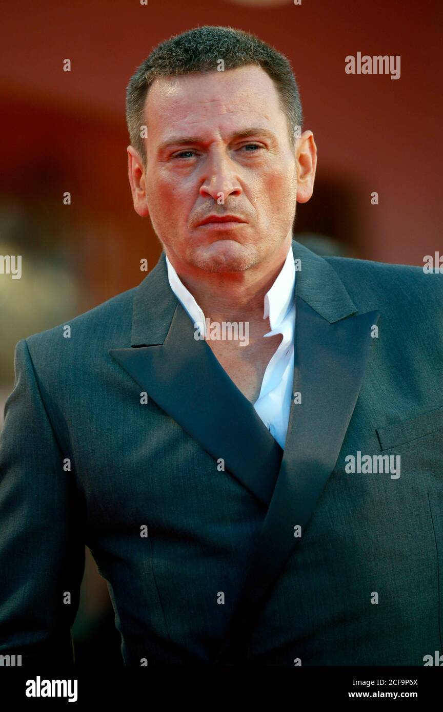 Venice, Italy. 03rd Sep, 2020. Benoit Magimel attending the 'Amants/Lovers' premiere at the 77th Venice International Film Festival on September 3, 2020 in Venice, Italy Credit: Geisler-Fotopress GmbH/Alamy Live News Stock Photo