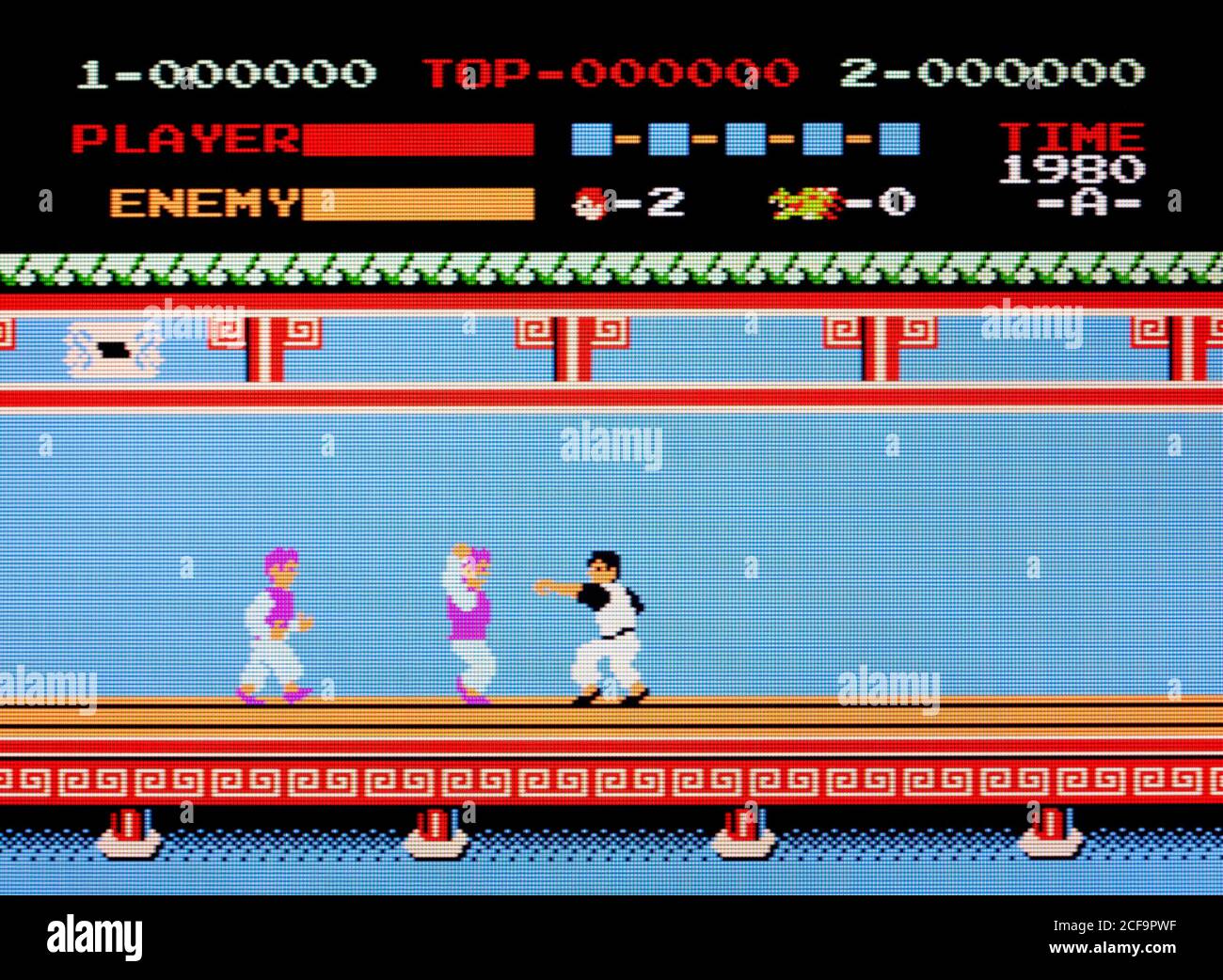 Kung Fu - Nintendo Entertainment System - NES Videogame - Editorial use  only Stock Photo - Alamy