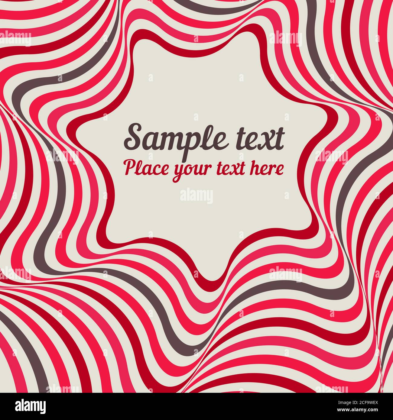 Abstract background crazy colorful lines. Vector illustration Stock