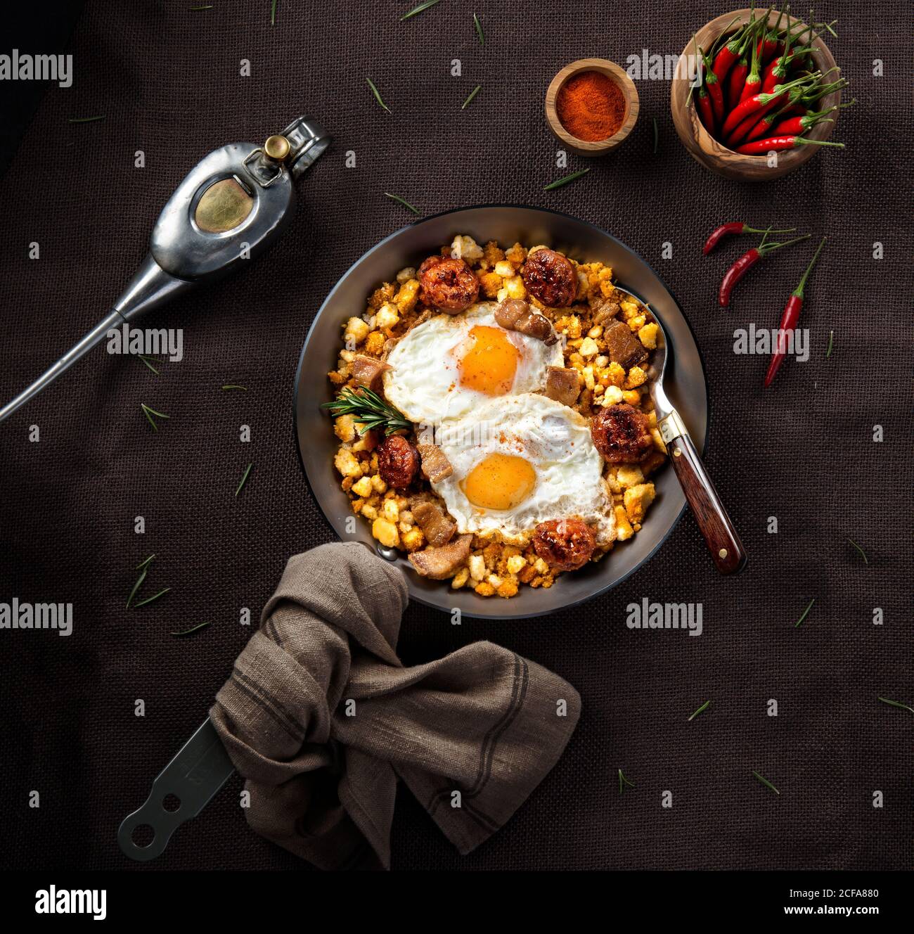 Bacon chorizo sausages hires stock photography and images Alamy