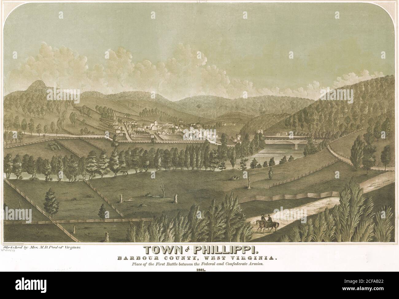 Map of philippi virginia hires stock photography and images Alamy