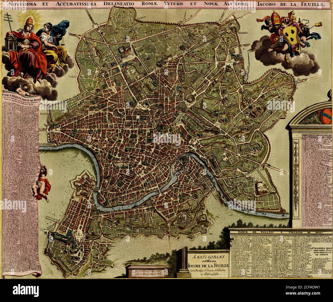 Historical maps of rome hi-res stock photography and images - Alamy