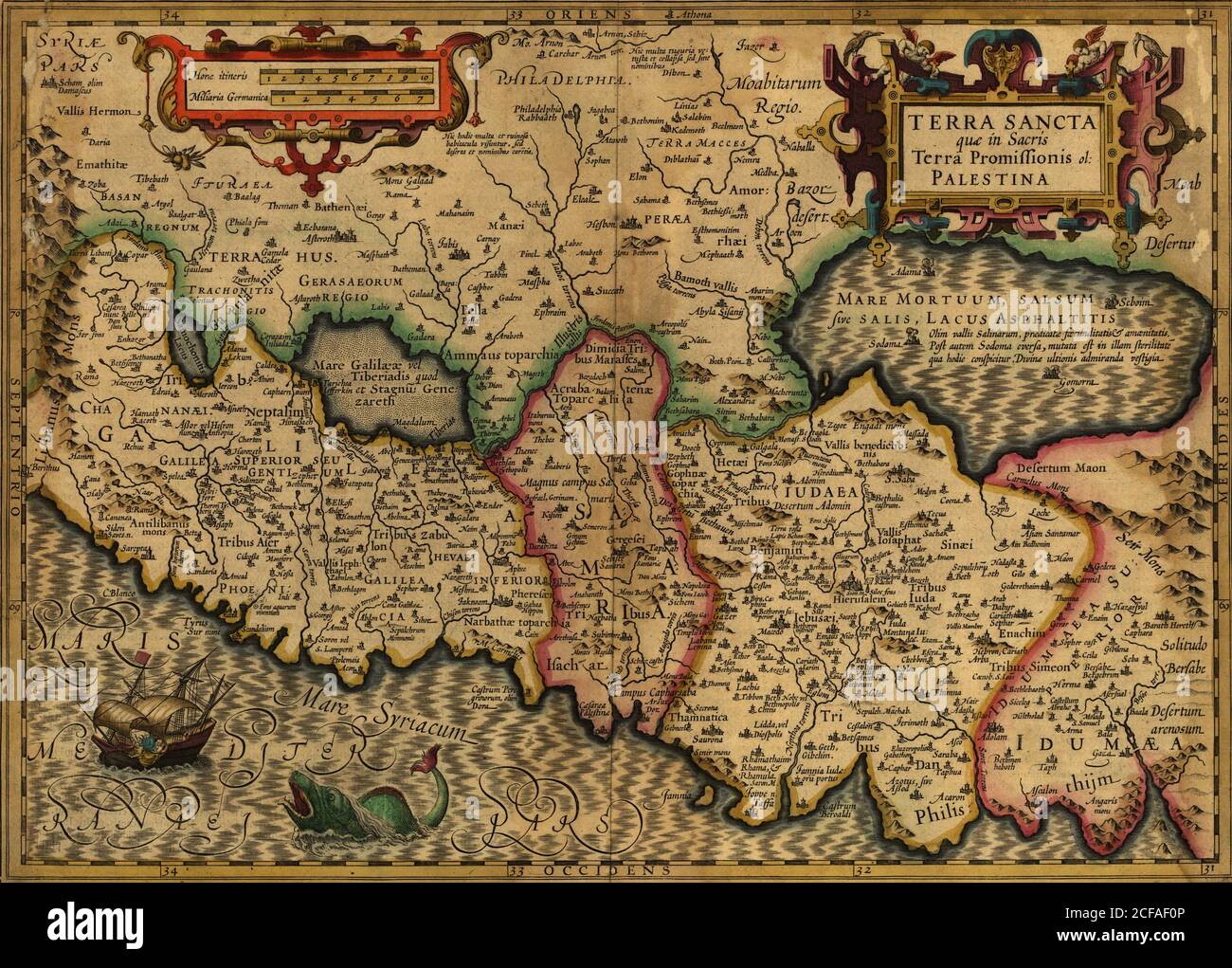 Holy land cartography hi-res stock photography and images - Alamy