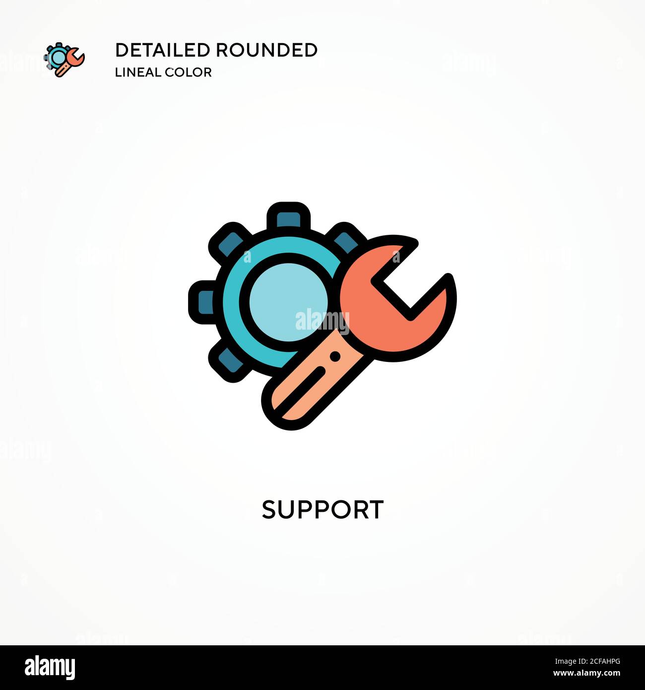 Support vector icon. Modern vector illustration concepts. Easy to edit ...