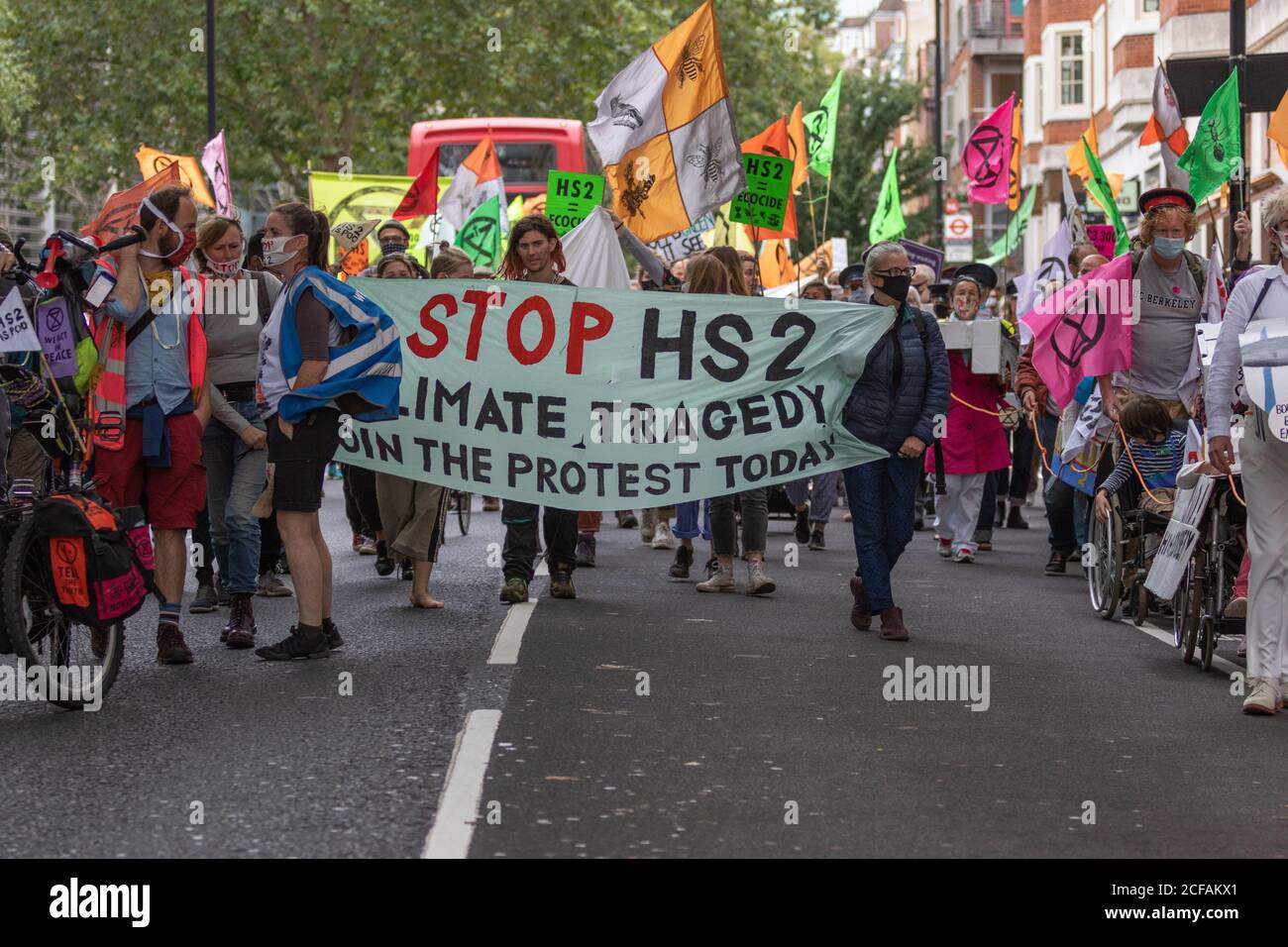Hs2 banners hi-res stock photography and images - Alamy