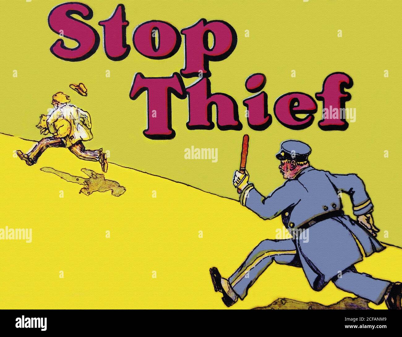 Stop Thief! Stock Photo - Alamy