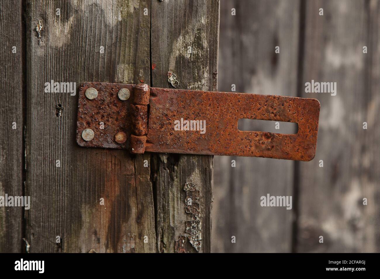Rusty Doerr Old rusty steal doors hi-res stock photography and images - Alamy