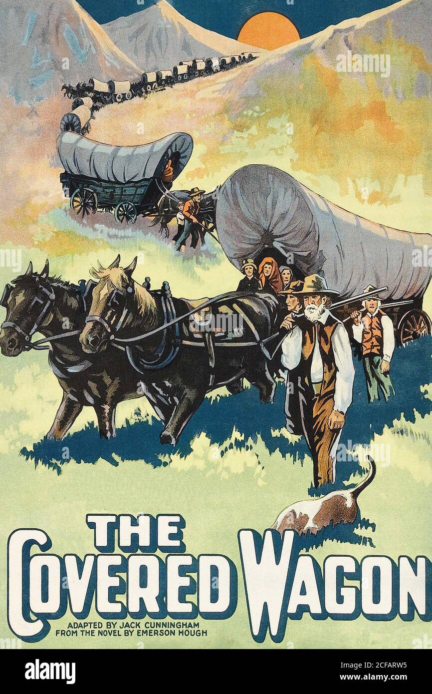 Conestoga horse covered wagon hi-res stock photography and images - Alamy