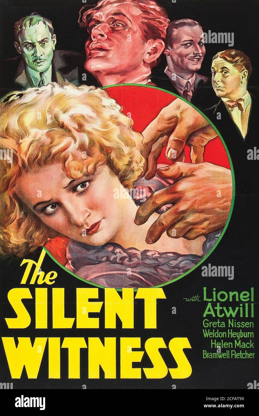 The Silent Witness Stock Photo Alamy