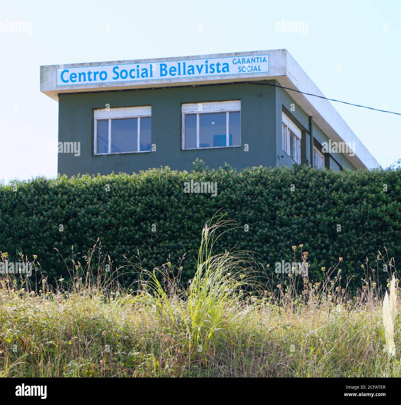 Social centre Centro Social Bellavista Cueto Santander Cantabria Spain Stock Photo