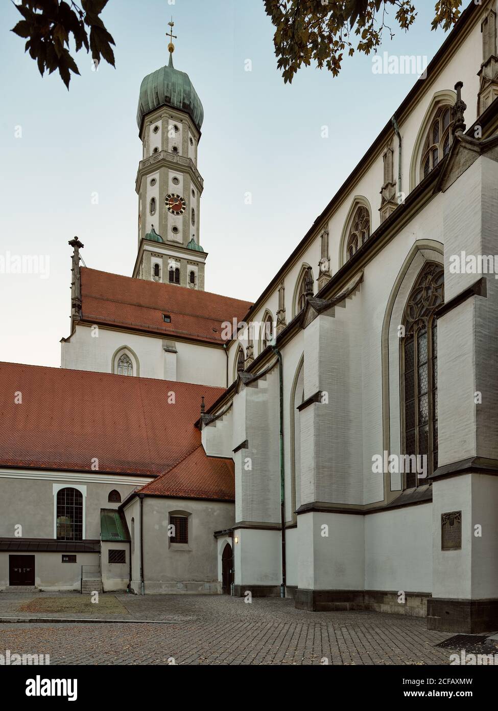 Basilica of St. Ulrich and Afra, Evangelisch St. Ulrich, Ulrichsplatz, Maximiliansstraße, Am Milchberg, City of Augsburg, Swabia (Bavaria), Free Stock Photo