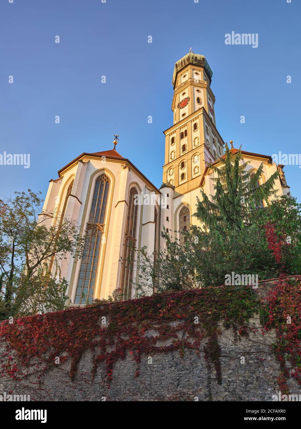 Basilica of St. Ulrich and Afra, Evangelisch St. Ulrich, Ulrichsplatz, Am Milchberg, Peter-Kötzer-Gasse, City of Augsburg, Swabia (Bavaria), Free Stock Photo