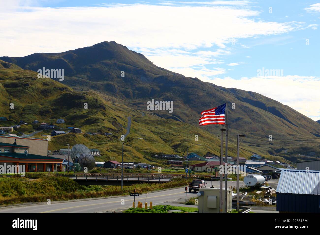 Dutch Harbor, Unalaska, Aleutian Islands, Alaska Stock Photo Alamy