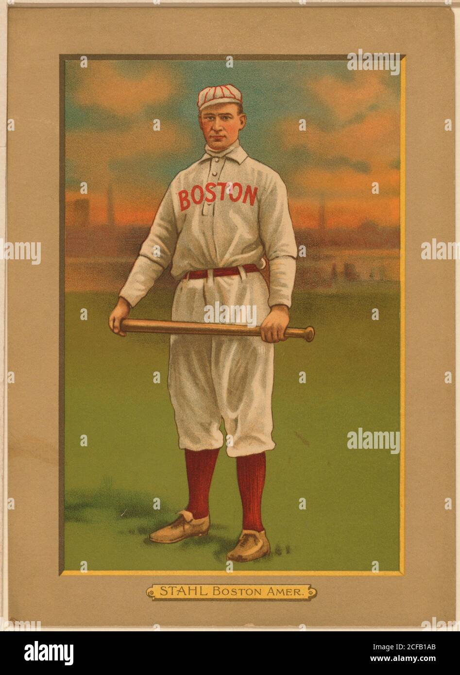 Jake Stahl, Boston Red Sox Stock Photo