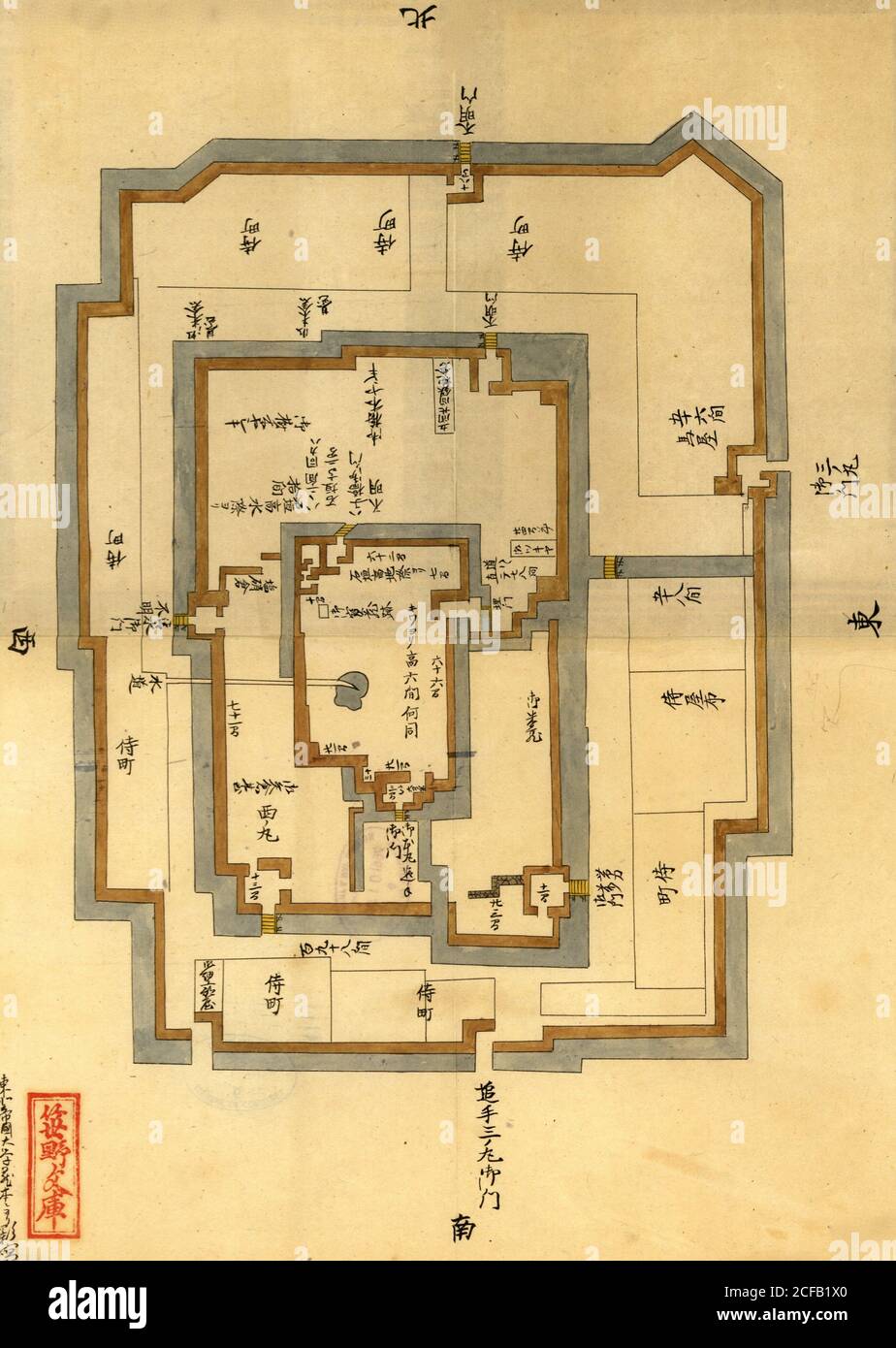 Castle Layout High Resolution Stock Photography And Images Alamy
