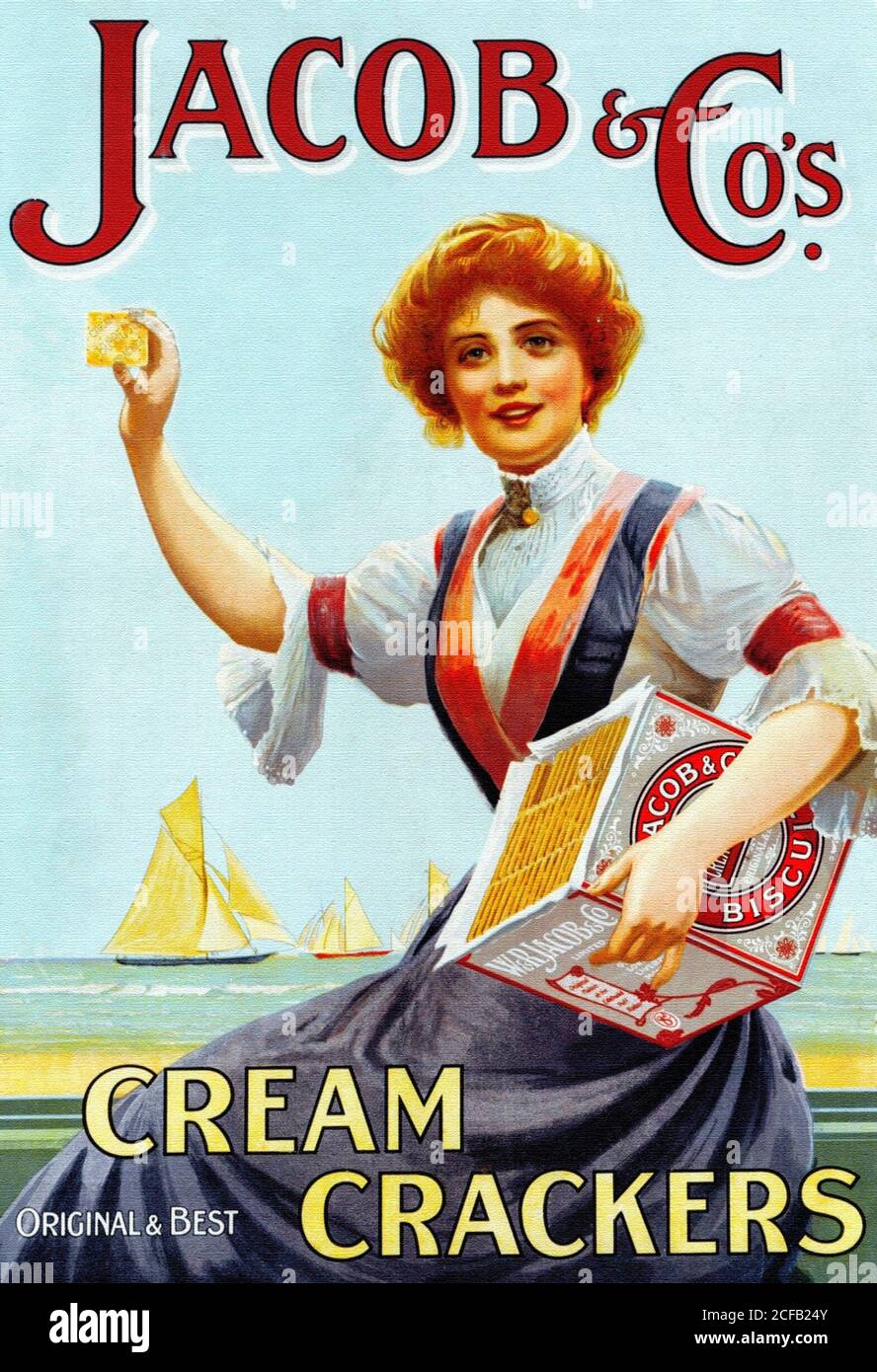 Jacob & Co. Cream Crackers Stock Photo Alamy