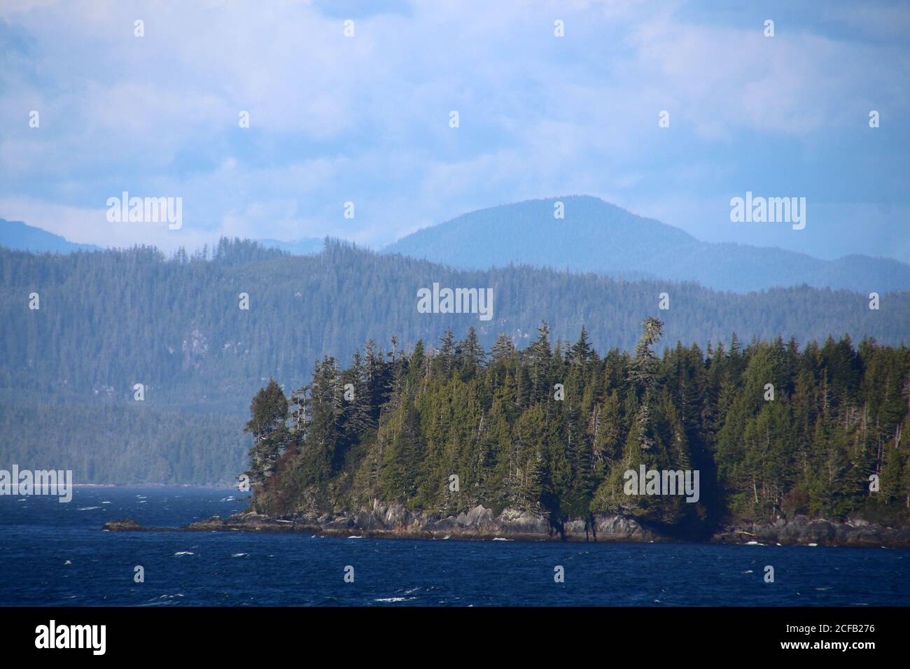 Inside passage in fine weather, Alaska, United States Stock Photo Alamy