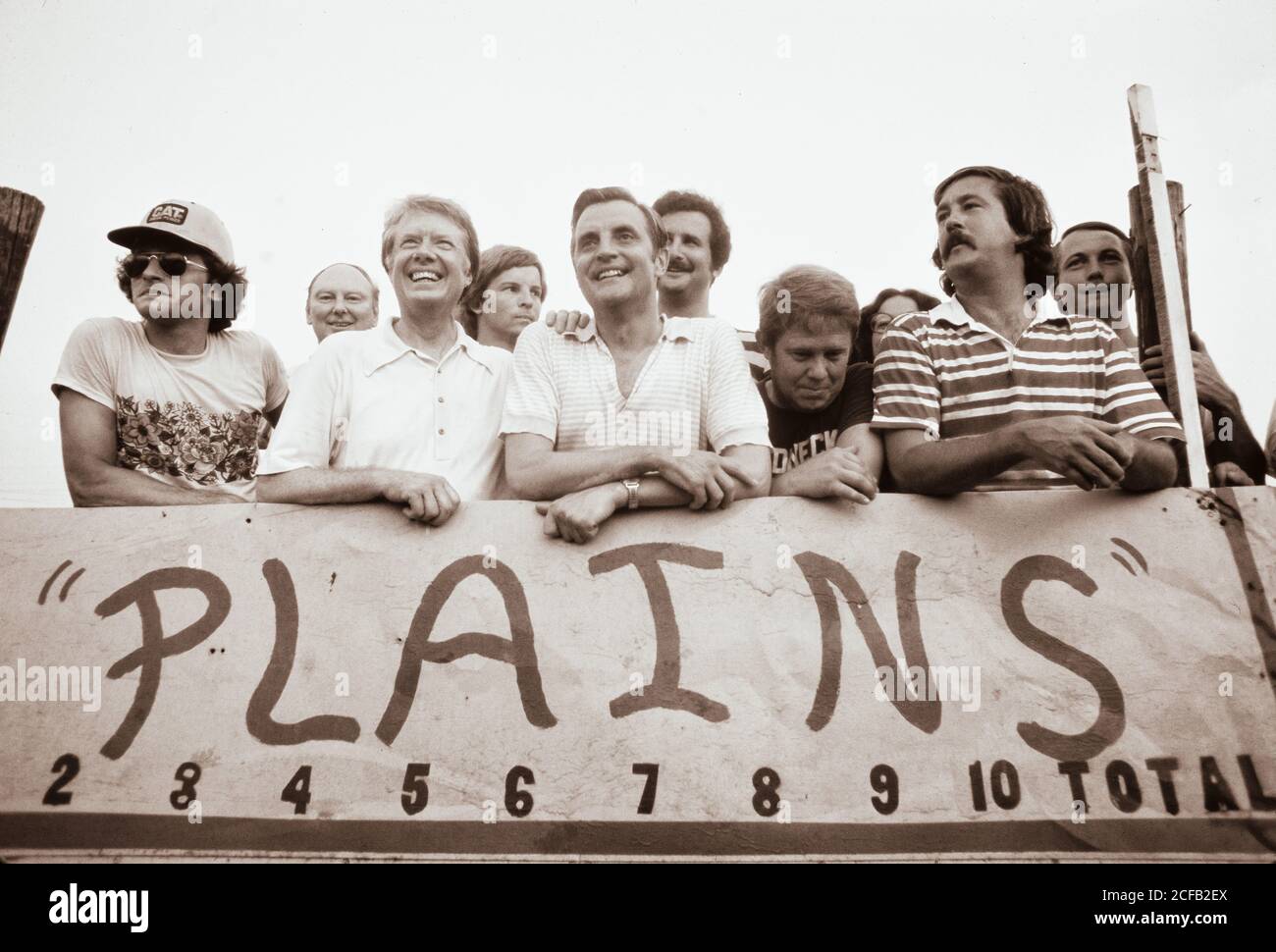 President Jimmy Carter plays softball 1976 - 1979 with off duty Secret ...