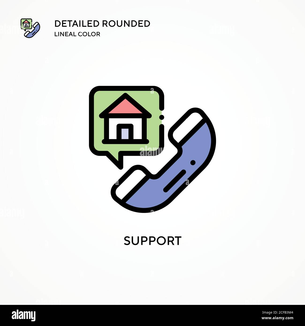 Support vector icon. Modern vector illustration concepts. Easy to edit ...