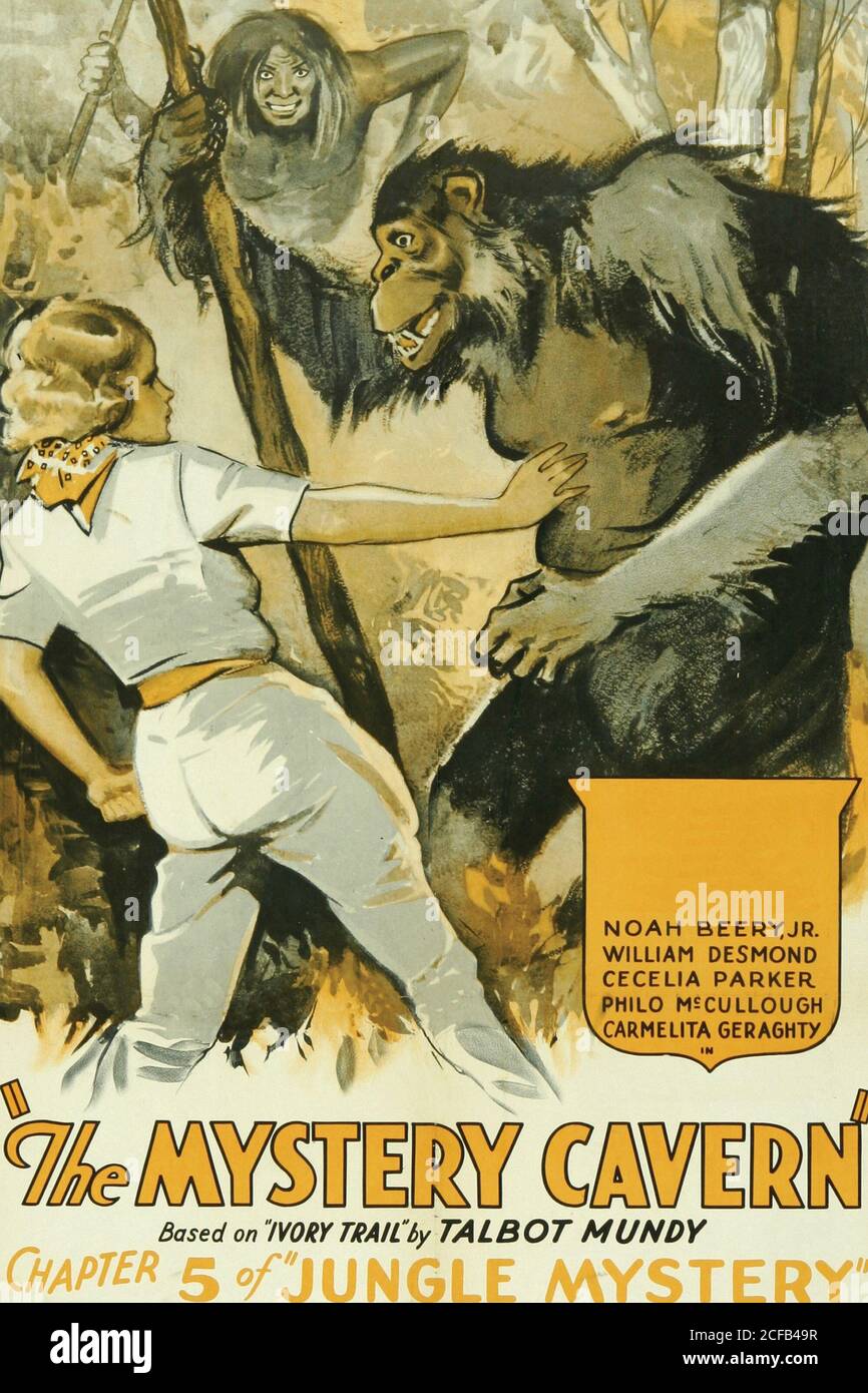 Jungle Mystery The Mystery Cavern Stock Photo Alamy