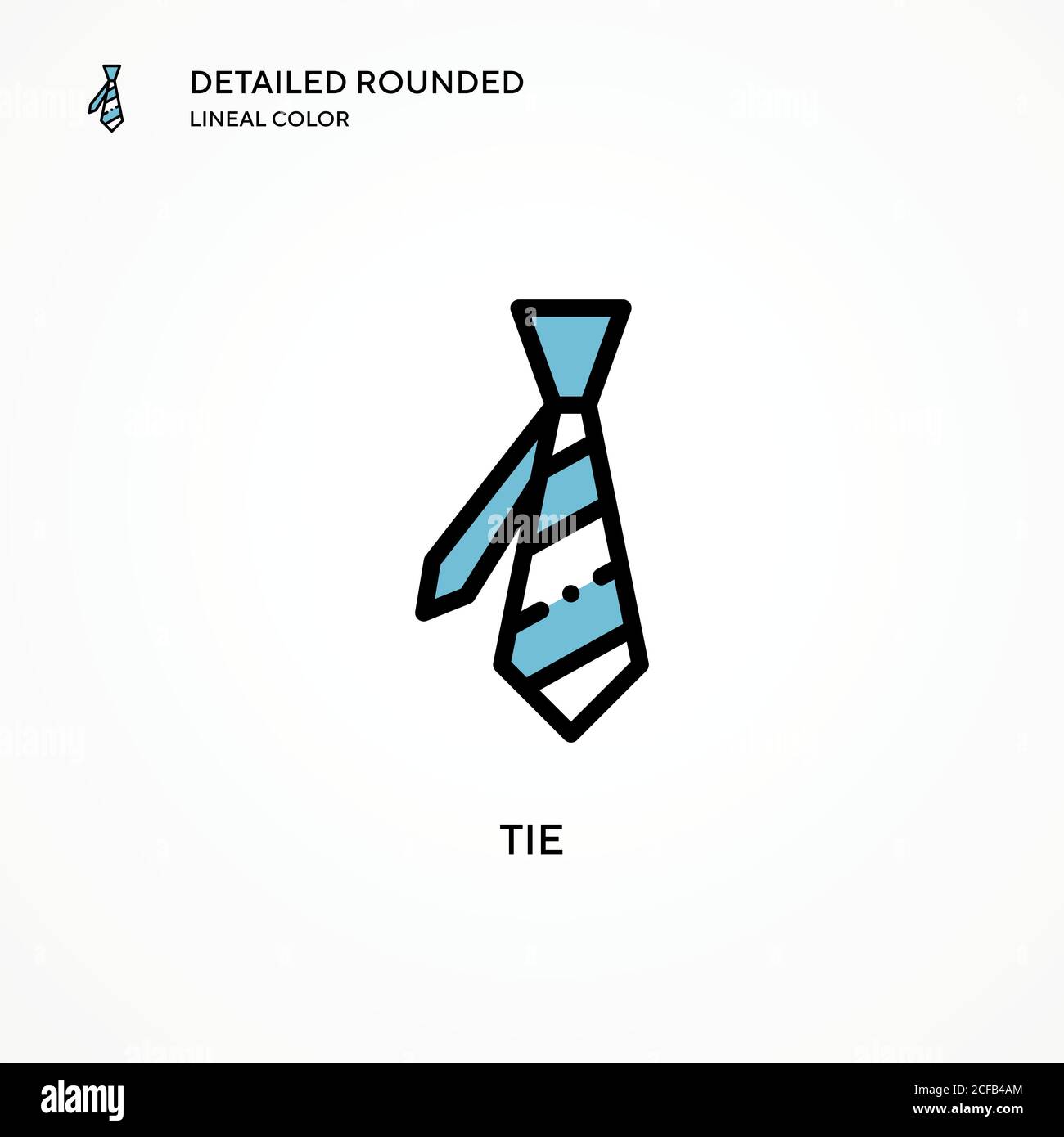 Tie vector icon. Modern vector illustration concepts. Easy to edit and ...
