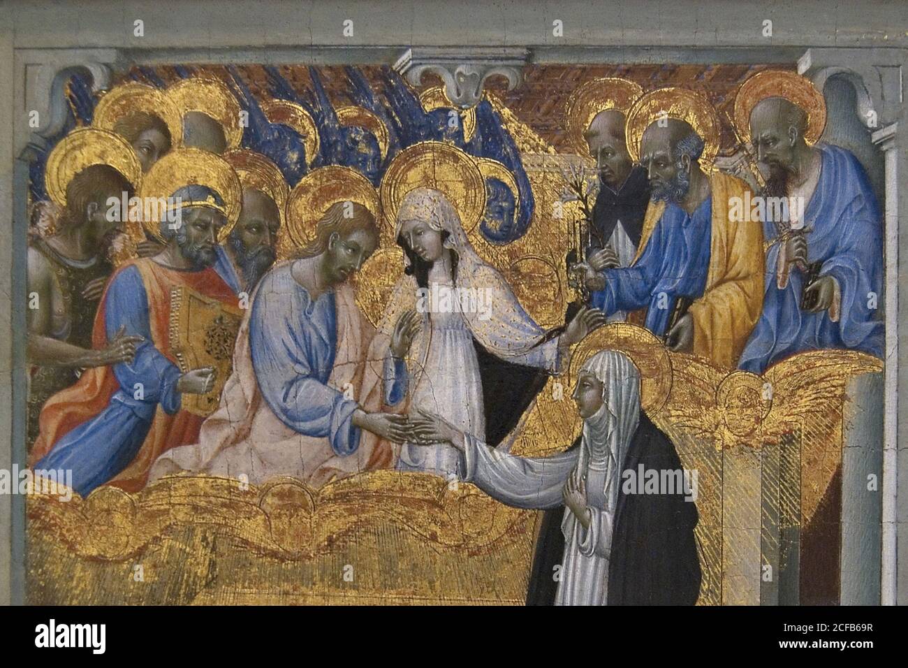 Mystic Marriage of Saint Catherine of Siena Stock Photo - Alamy