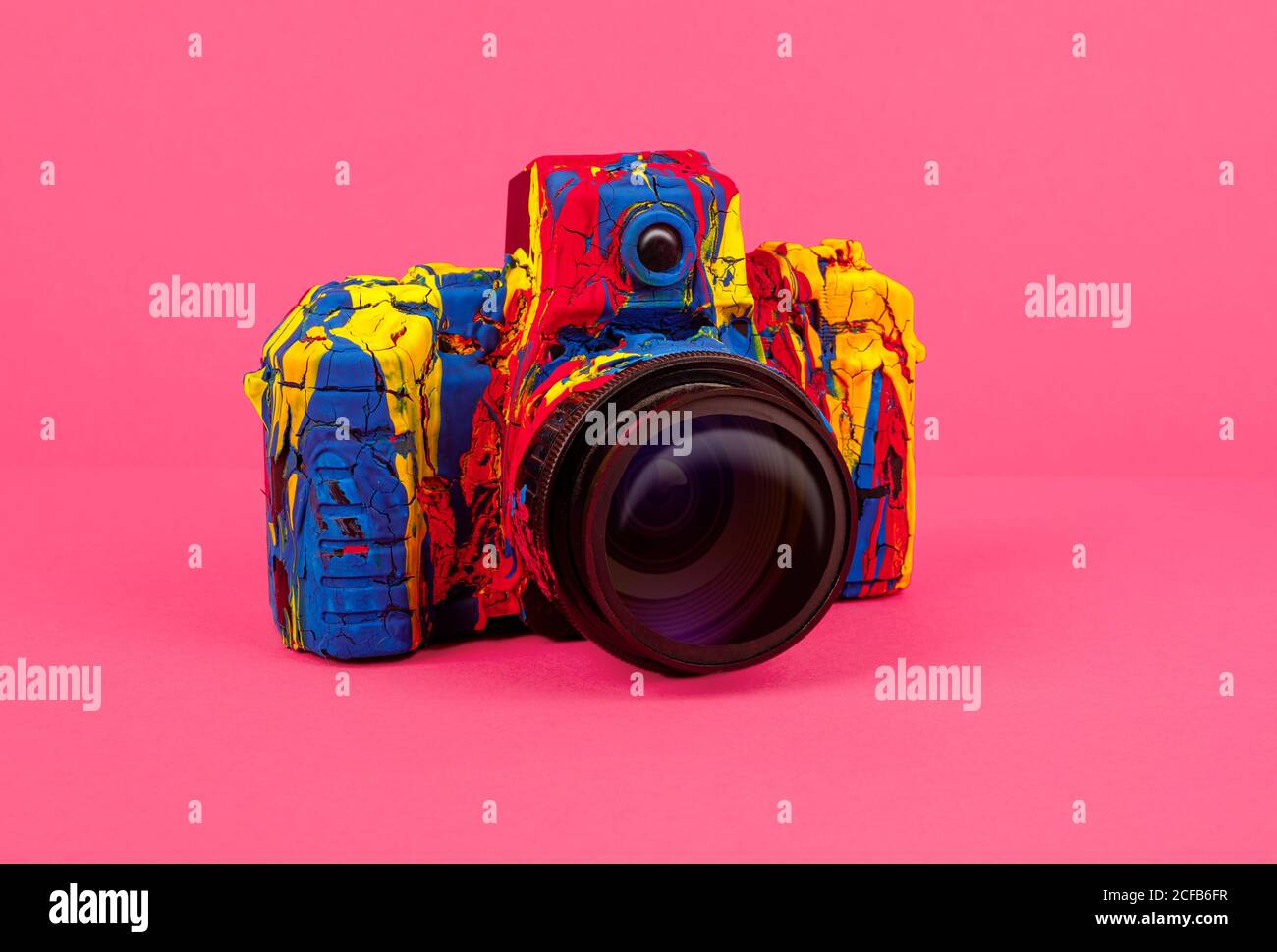 Camera isolated bright colors hi-res stock photography and images - Alamy