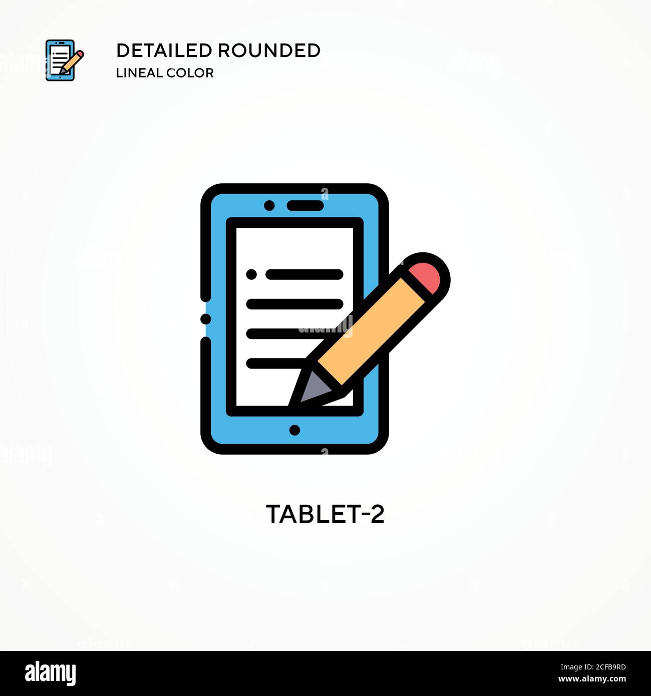 Two women on a tablet Stock Vector Images - Alamy
