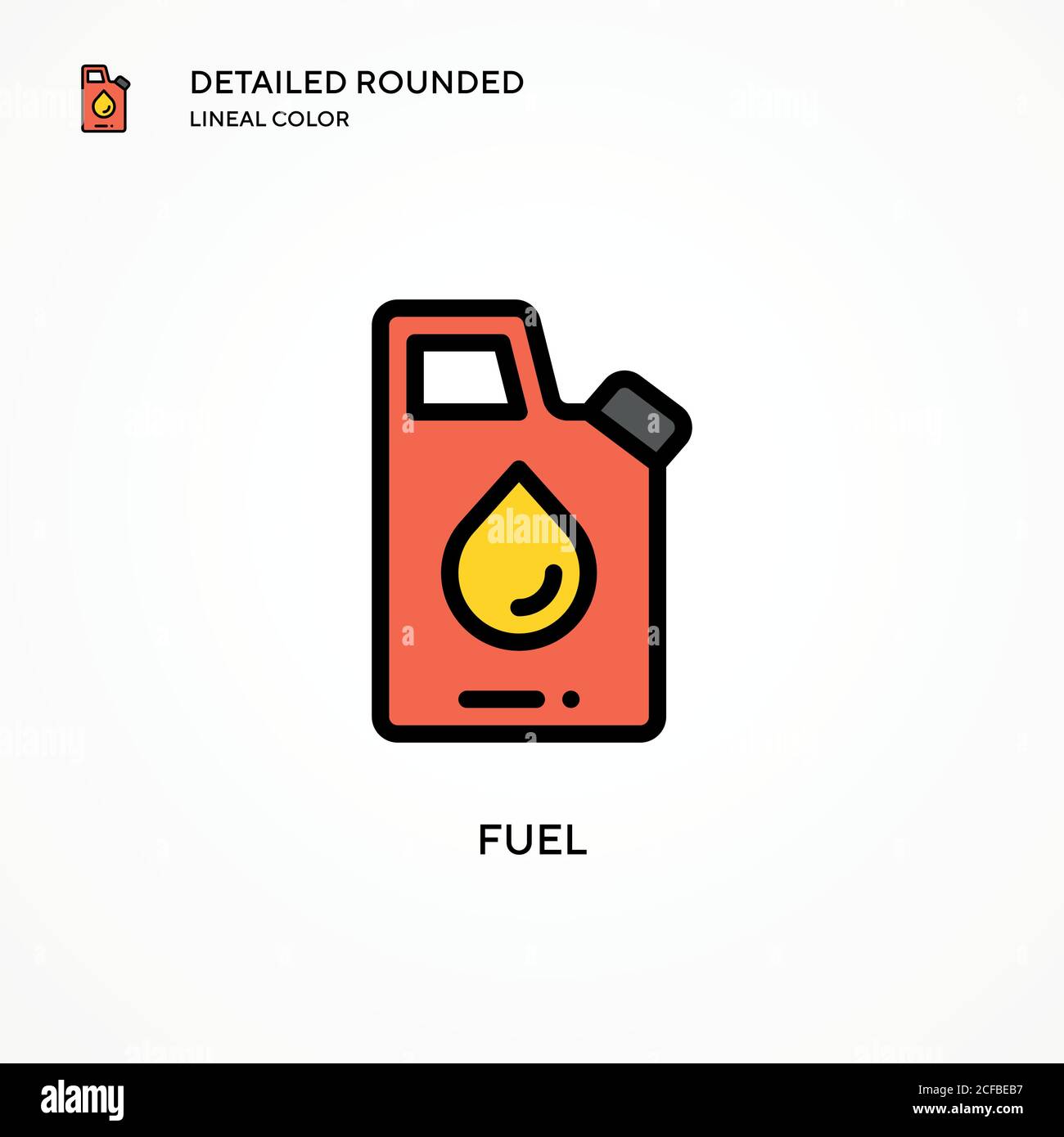 Fuel vector icon. Modern vector illustration concepts. Easy to edit and ...