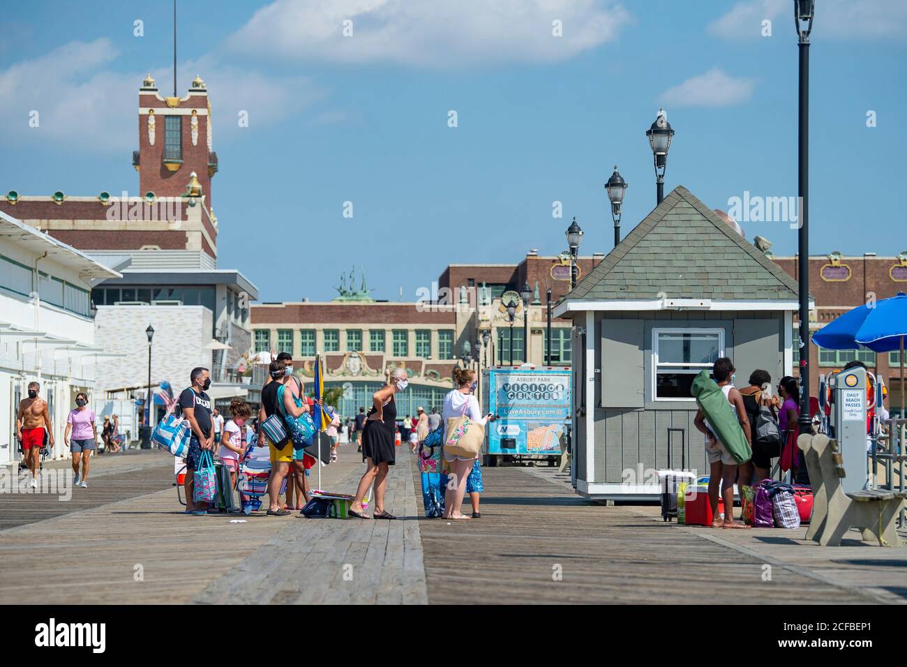 A look at a peaceful Asbury Park boardwalk during NJ's off-season