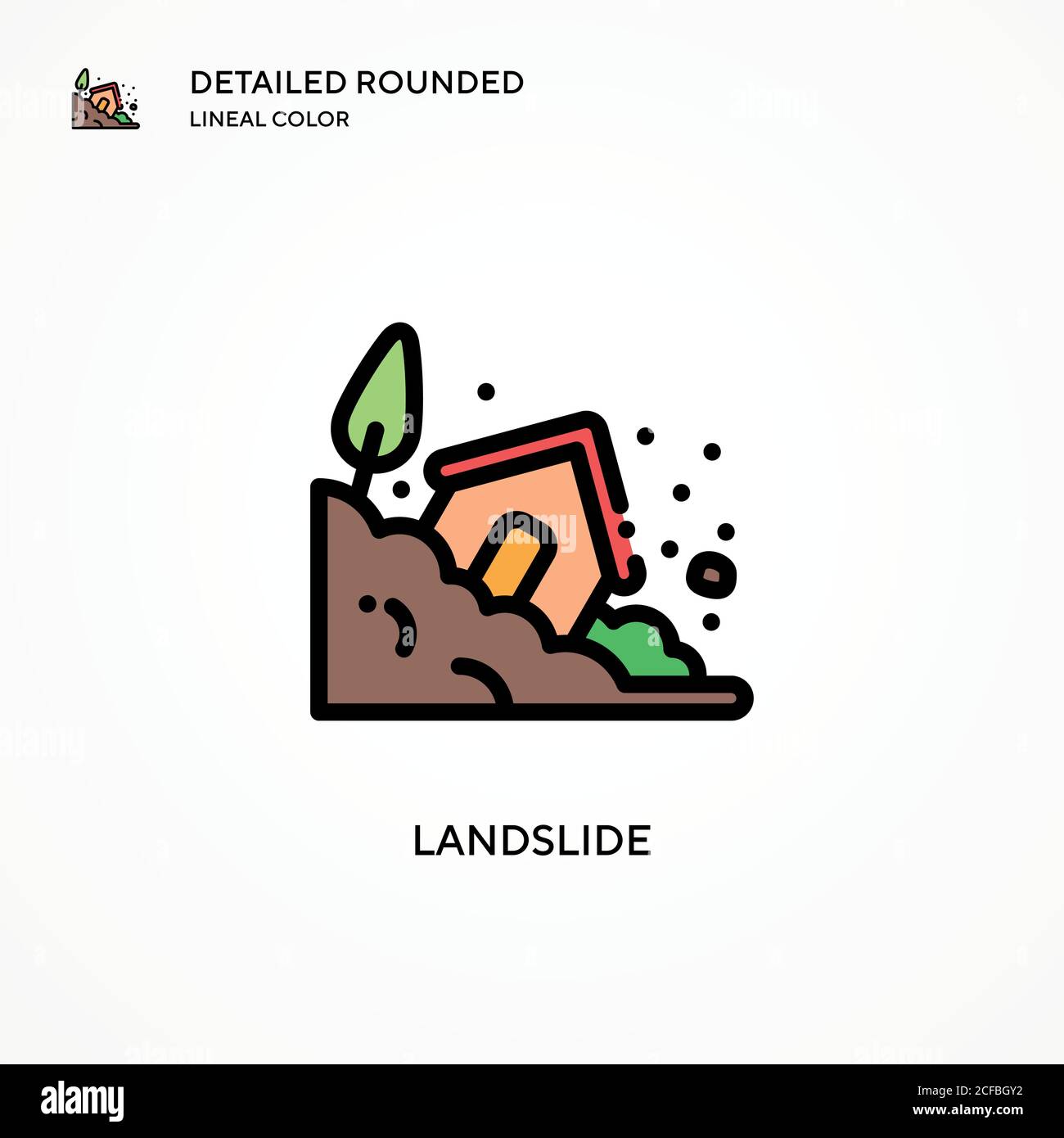How to Draw a Landslide - Really Easy Drawing Tutorial