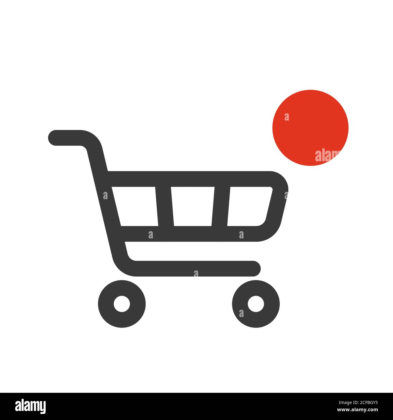 Digital animation shopping cart icon hi-res stock photography and ...