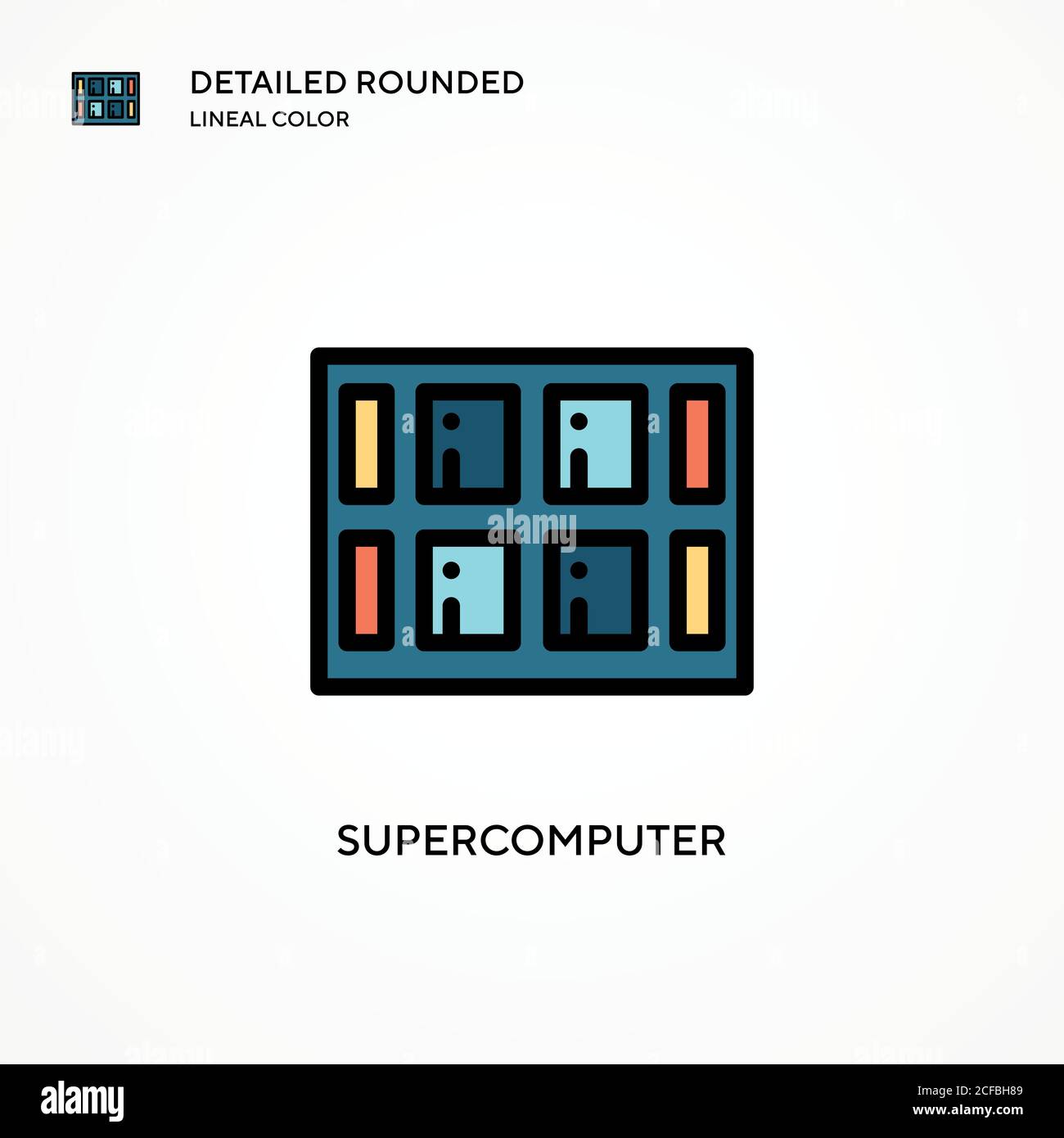 super computer icon