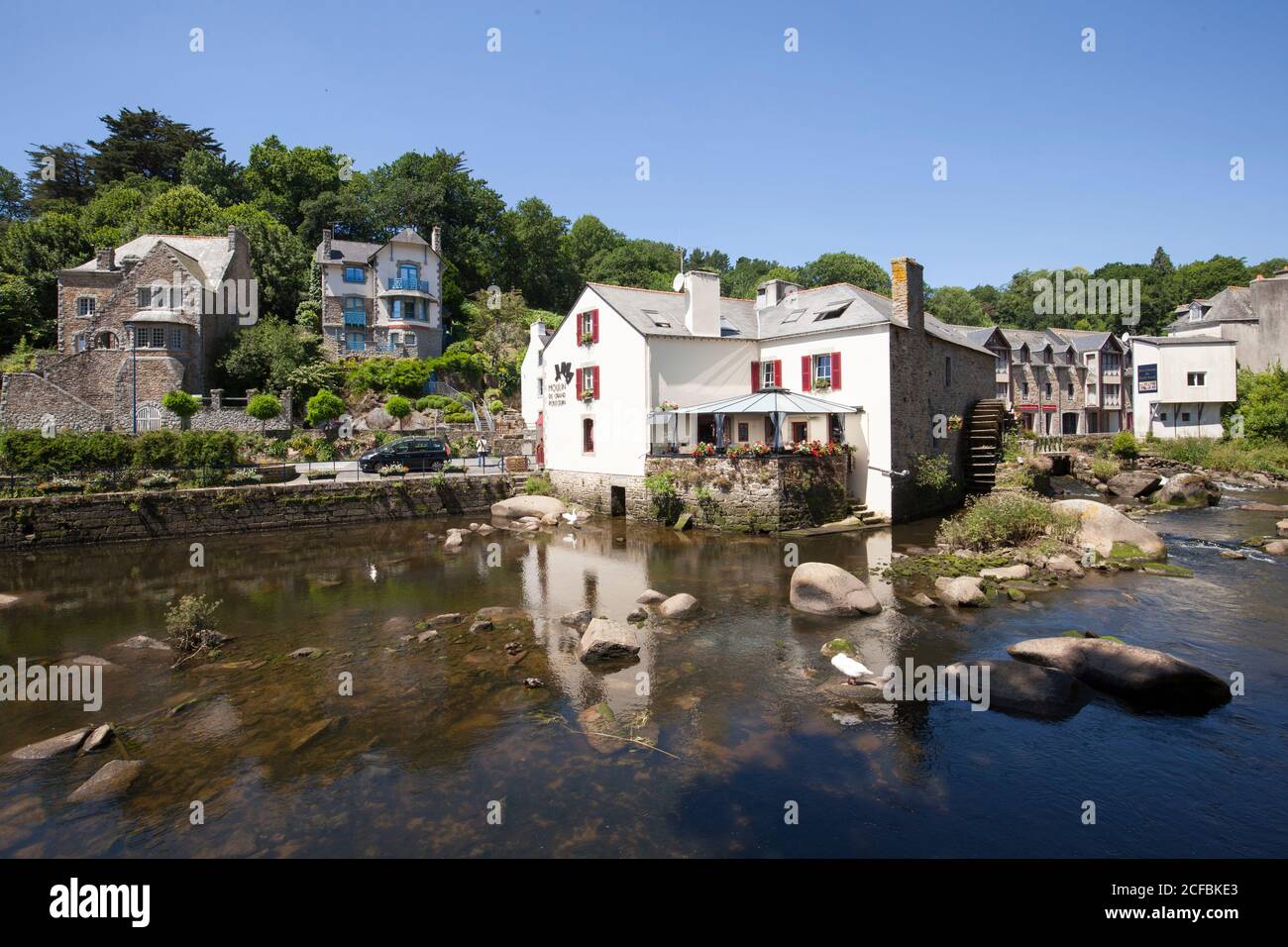 Pont Aven, Bretagne Frankreich, France Stock Photo