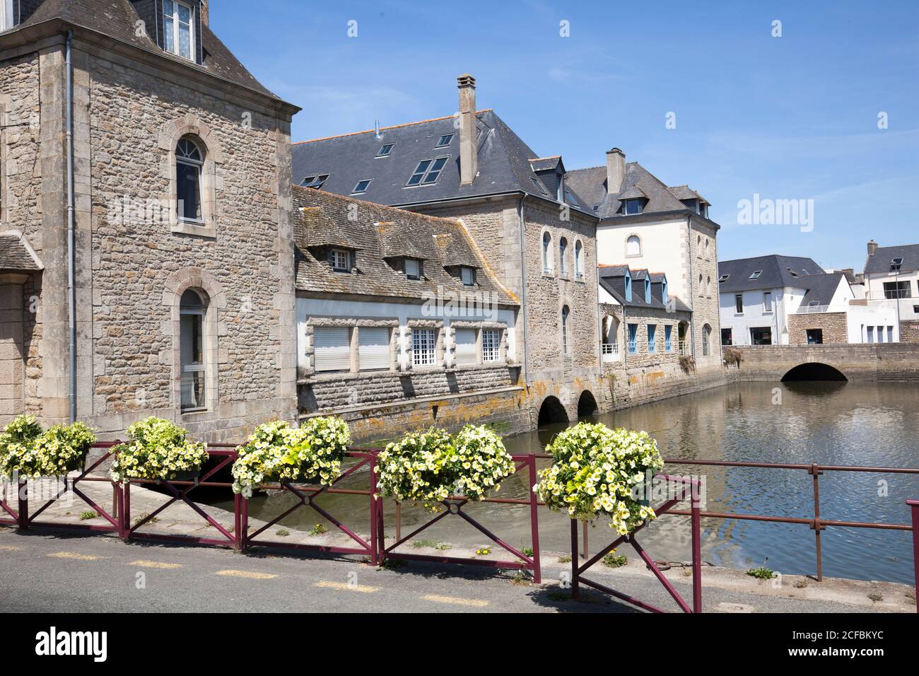 Pont Abbe, Bigoudenland, Bretagne Frankreich, France Stock Photo