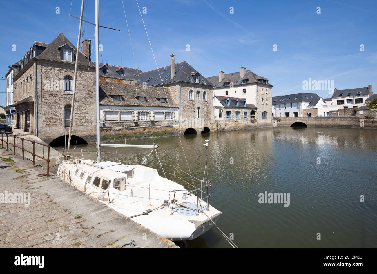 Pont Abbe, Bigoudenland, Bretagne Frankreich, France Stock Photo