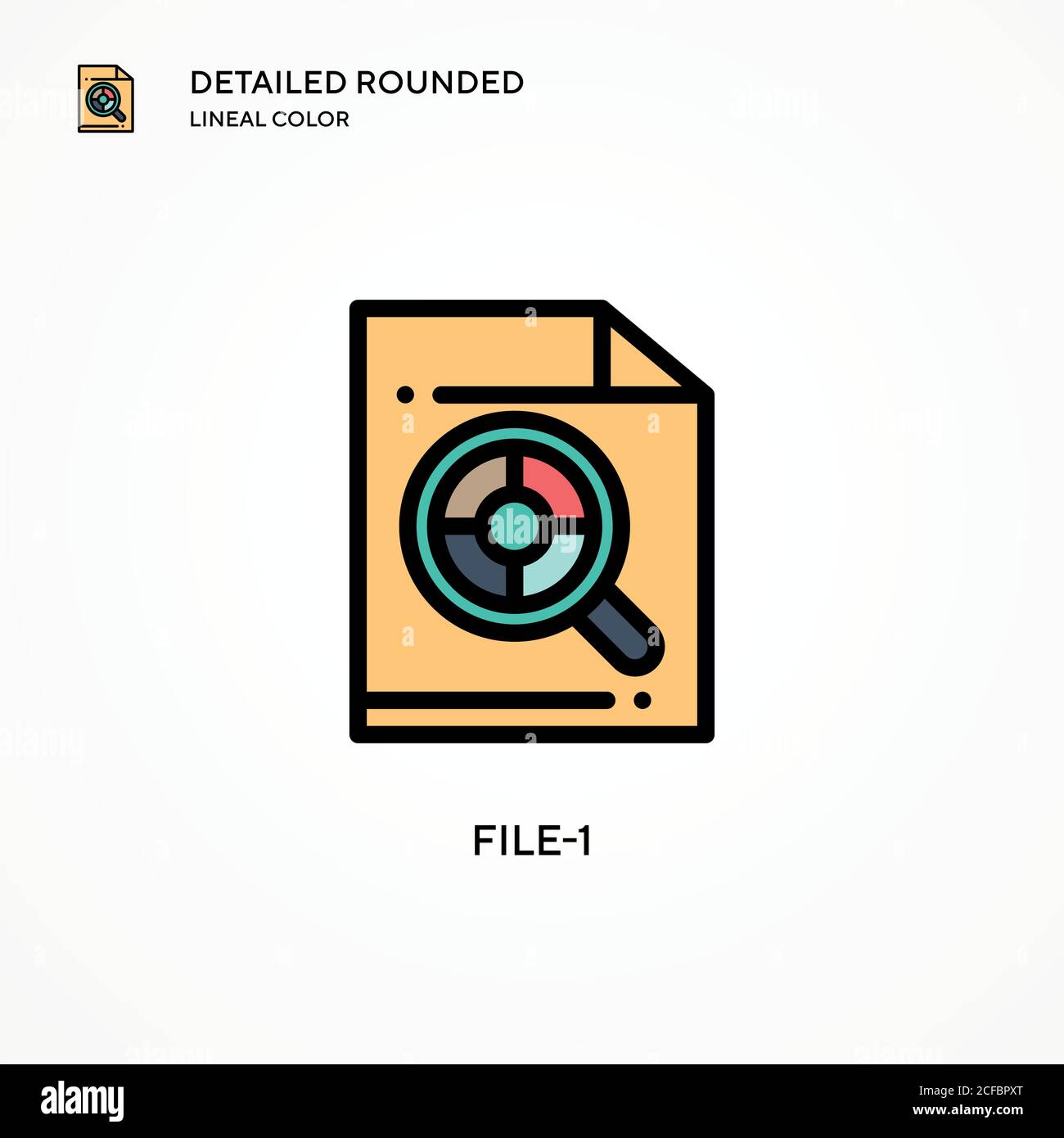 File-1 vector icon. Modern vector illustration concepts. Easy to edit ...