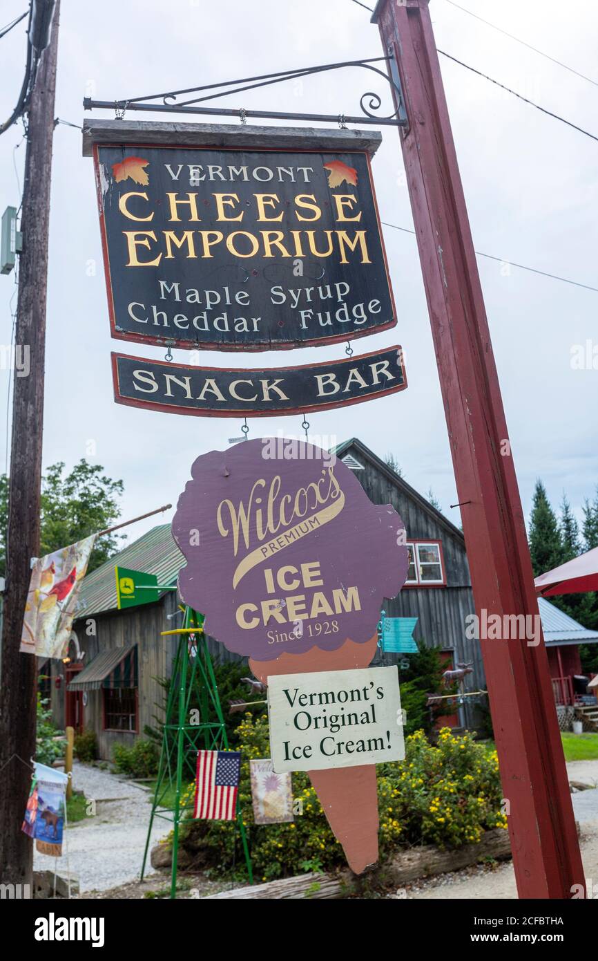 Weston Village Store, Weston, Vermont, USA Stock Photo Alamy