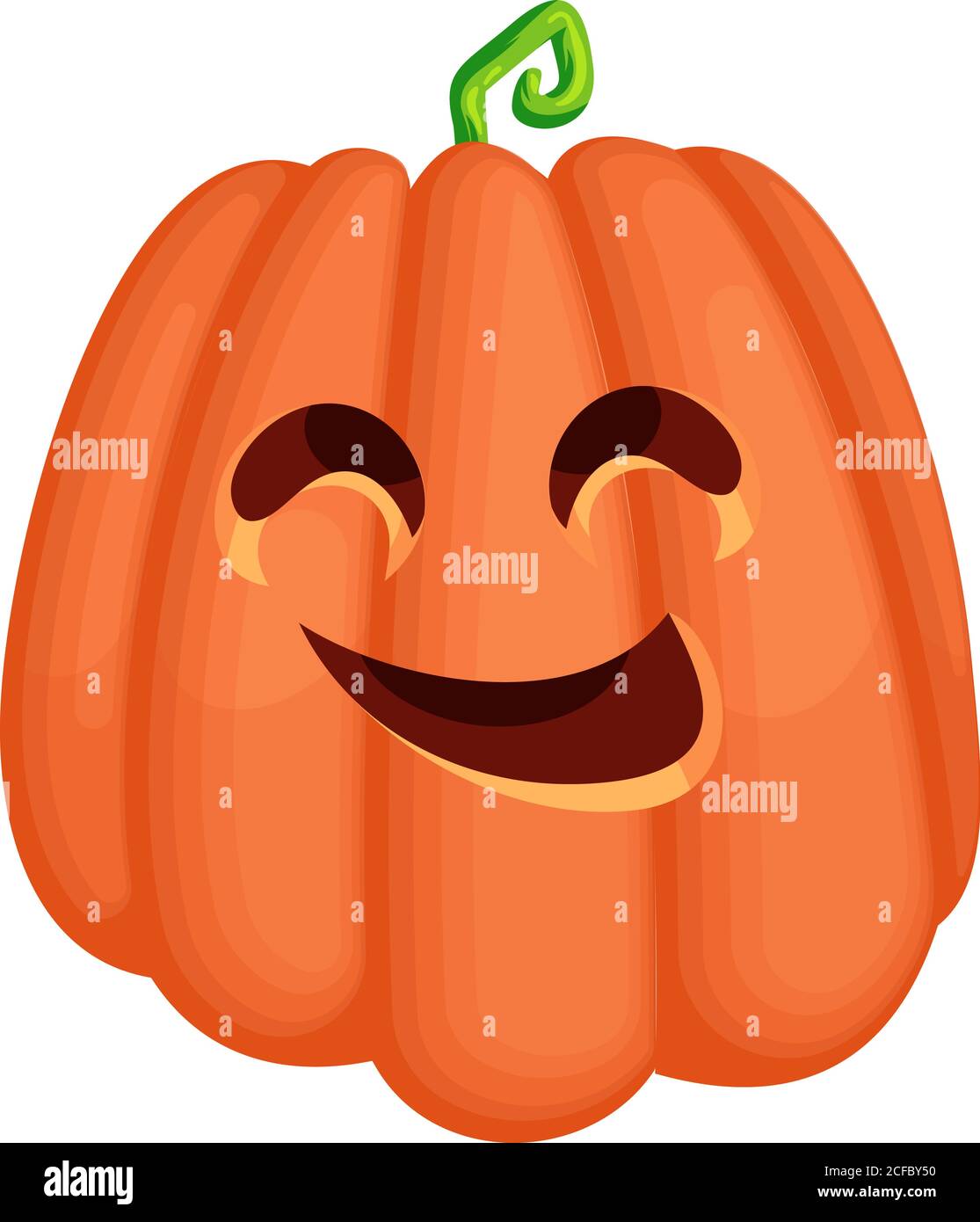 Halloween pumpkin vector illustration Stock Vector Image & Art - Alamy