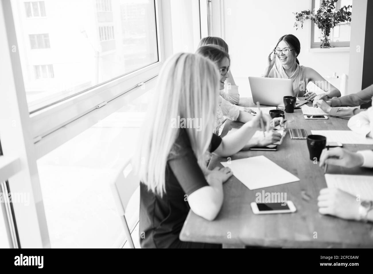 Startup corporate Black and White Stock Photos & Images - Alamy