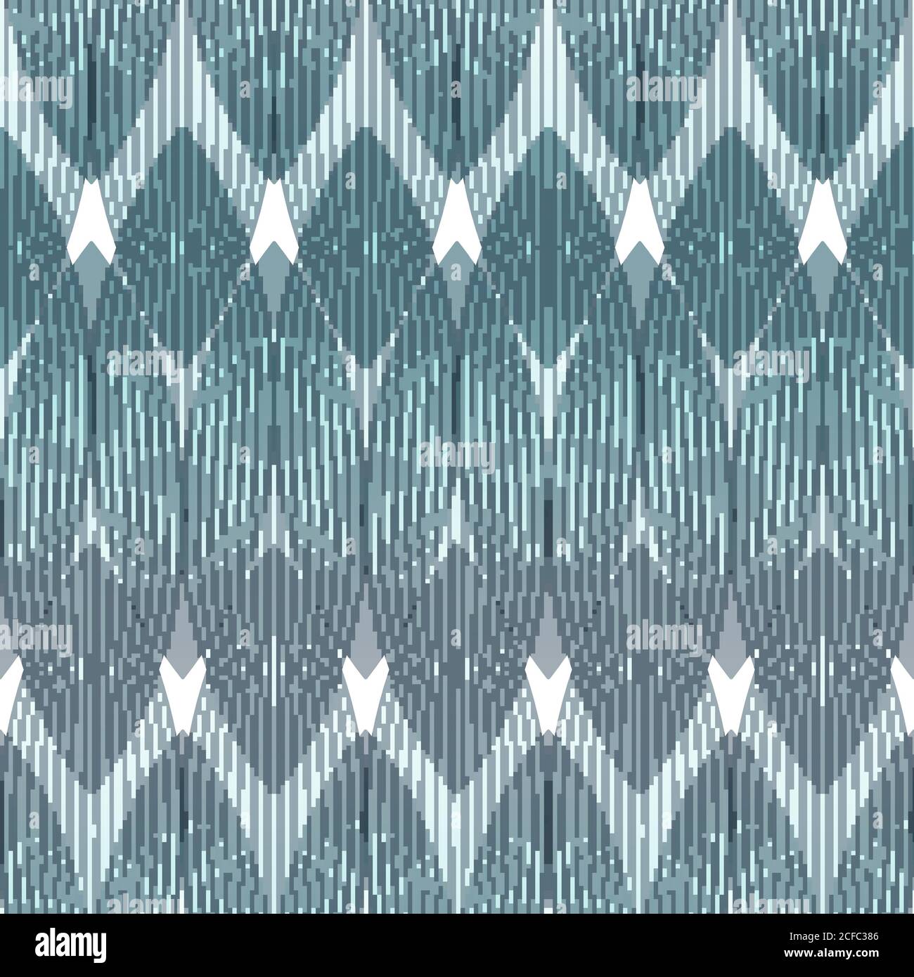 Abstract blue background, geometric shapes with many thin lines. Seamless vector pattern. Technology background with gray lines. Stock Vector
