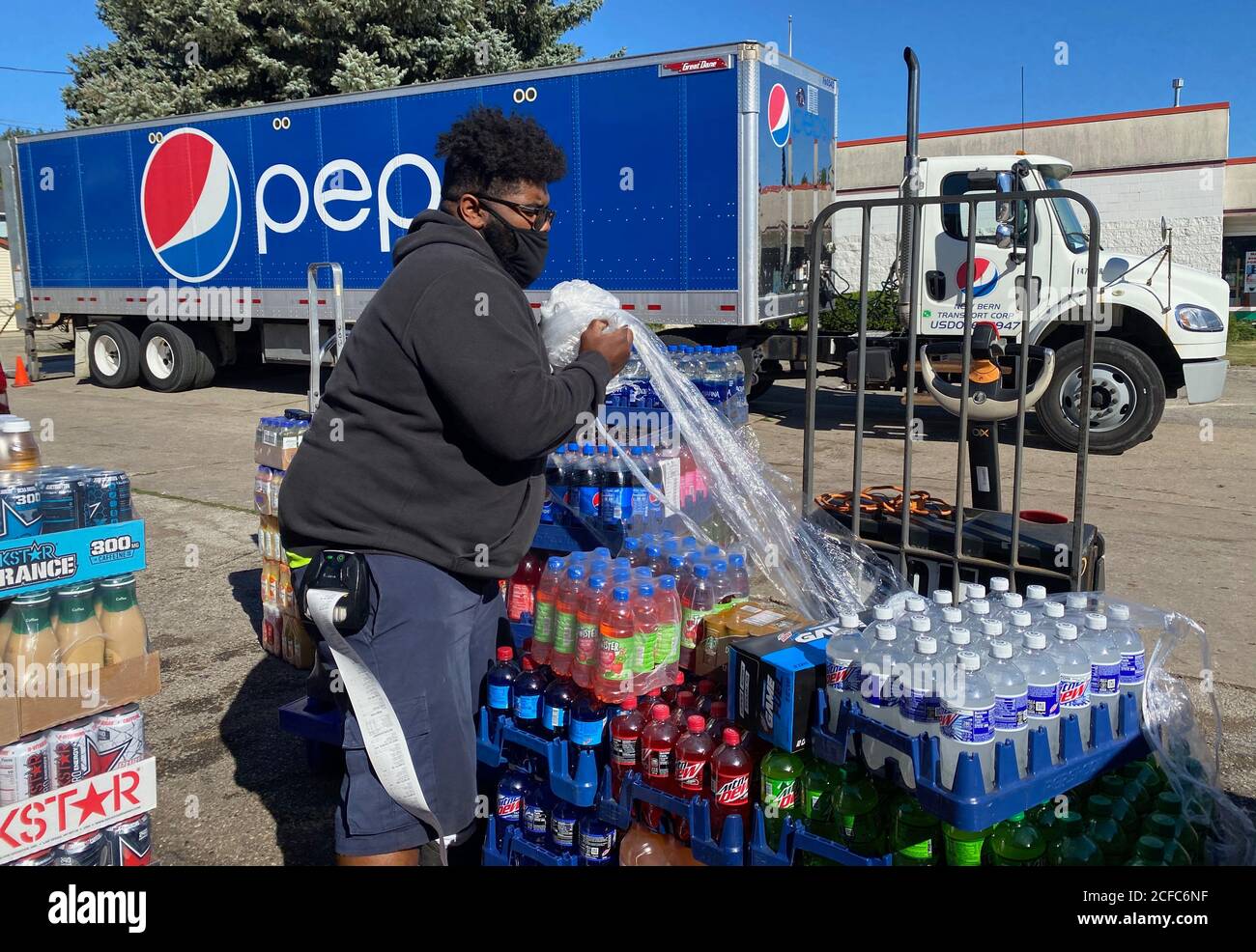 Racine, Wisconsin, USA. 4th Sep, 2020. PepsiCo products, including