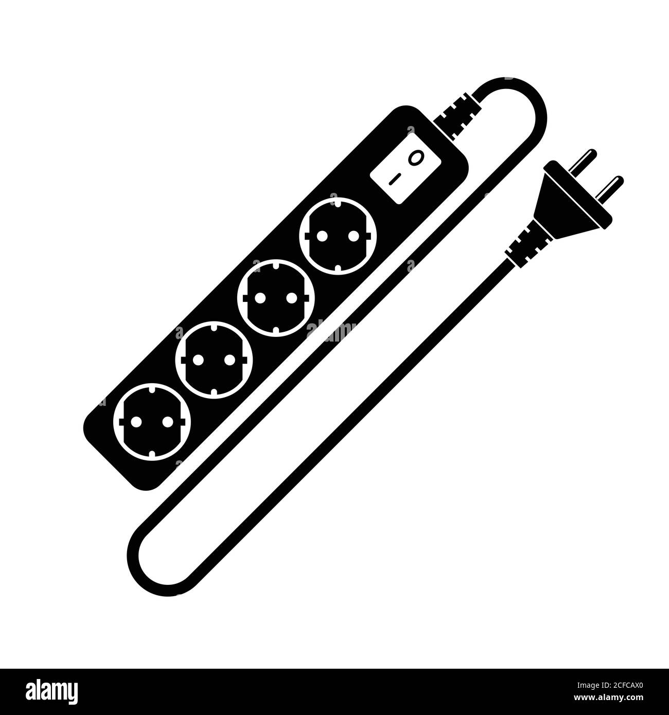 Extension cord icon, vector illustration Stock Vector Image & Art Alamy