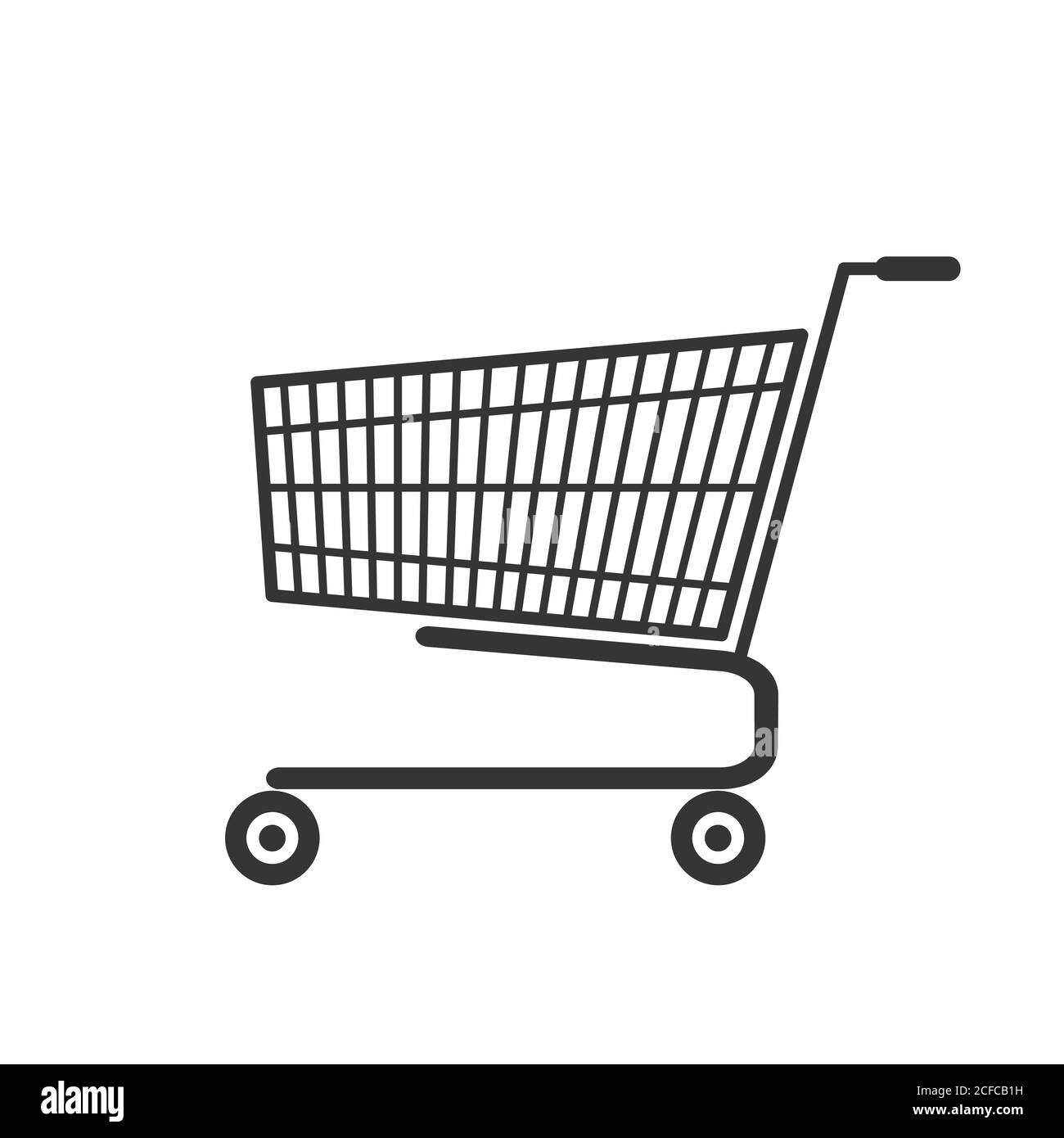 Shopping cart icon, vector illustration Stock Vector Image & Art Alamy